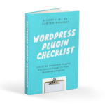 Webiste Plugin Checklist